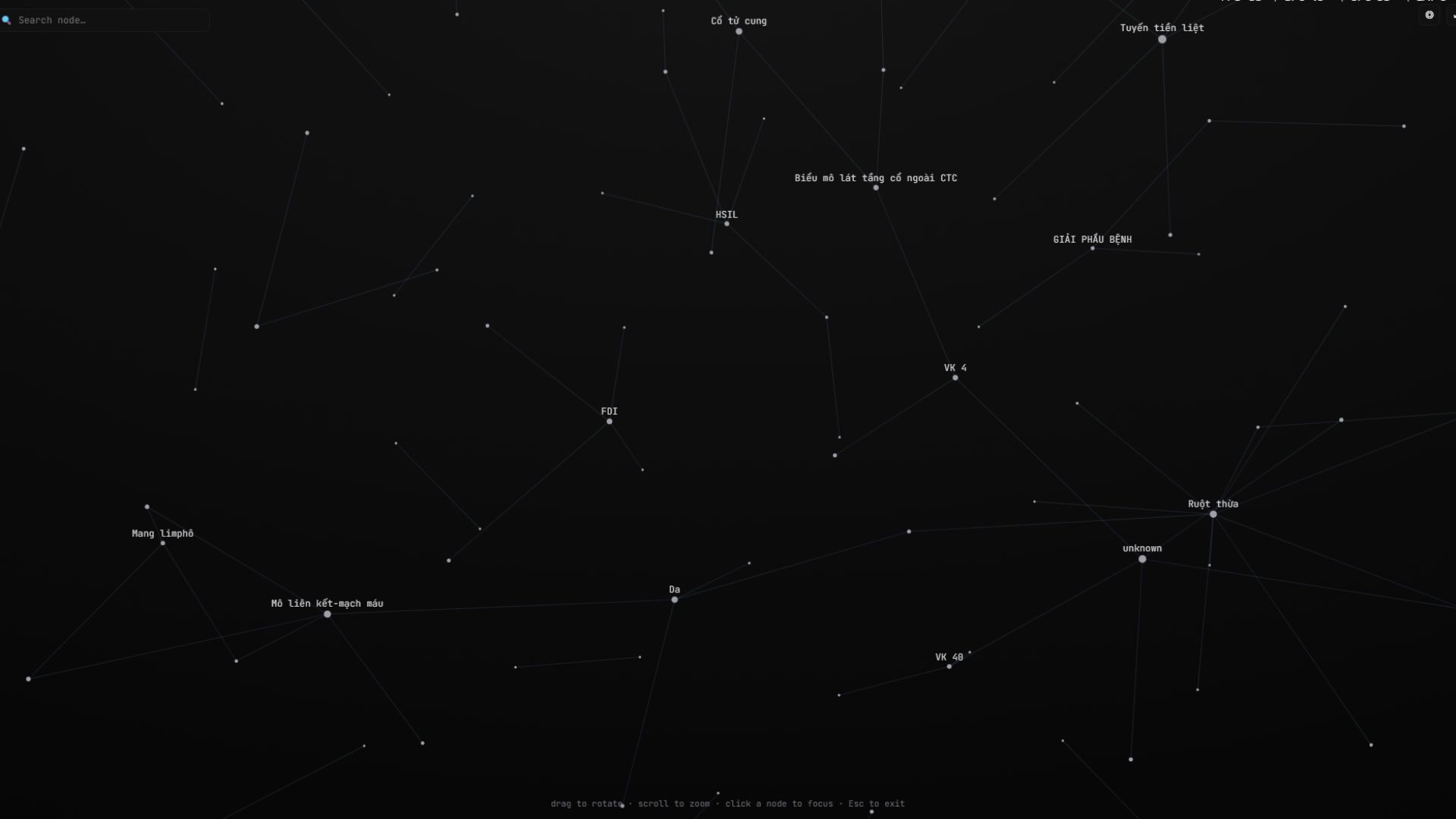 Knowledge graph view